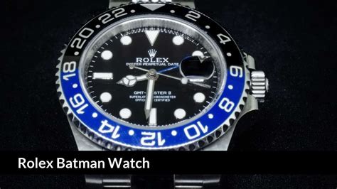 how much is a batman rolex|rolex batman pricing.